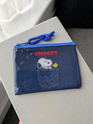 Peanuts snoopy zippered coin - peanuts,