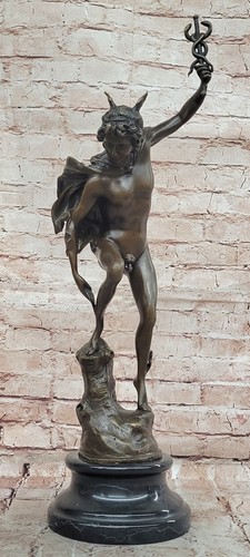 Bronze statue of flying - 20.5"h,