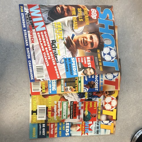 Shoot football magazines - shoot!,