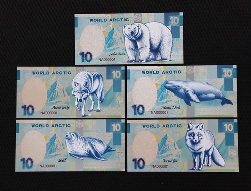 World arctic animals silver - world,