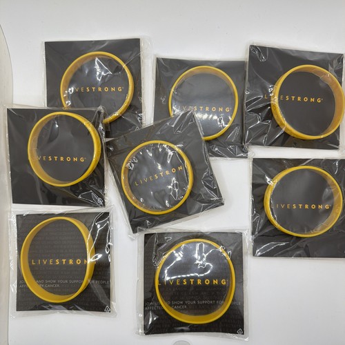 Livestrong wrist bracelets - wrist,