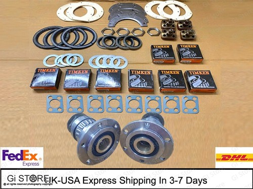 Complete front axle overhaul - complete,