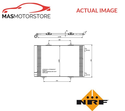 Air con condenser - a/c,