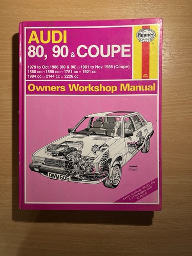 Haynes audi coupe - audi, 80,90