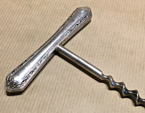 Antique corkscrew bottle - antique,