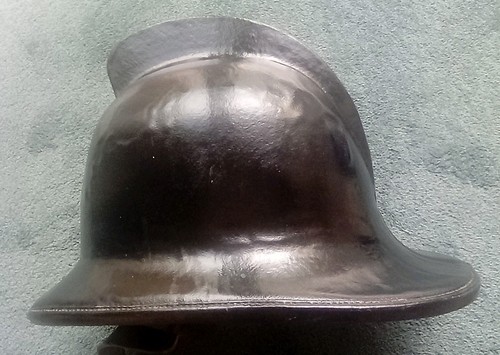 Vintage firemans helmet - vintage,