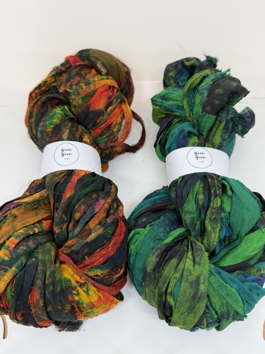 Sari silk ribbon - silk,