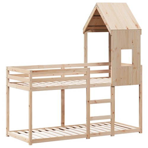 Bunk bed with roof - roof, kids