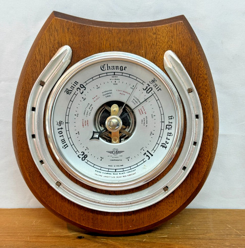 Aneroid barometer vintage - aneroid,