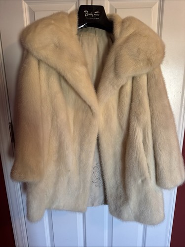 Vintage mink stroller - mink, cream