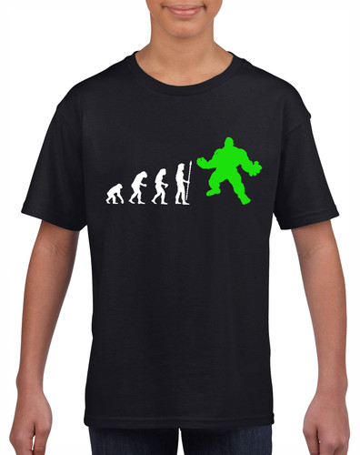 Evolution hulk kids shirt - of,