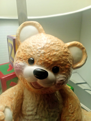 Nursery lamp teddy bear with - nursery,