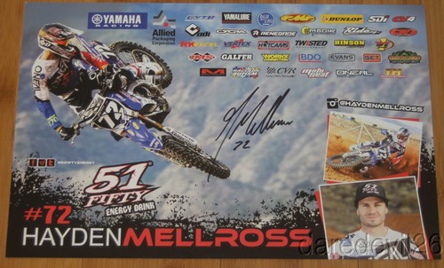 2016 hayden mellross signed - mellross,