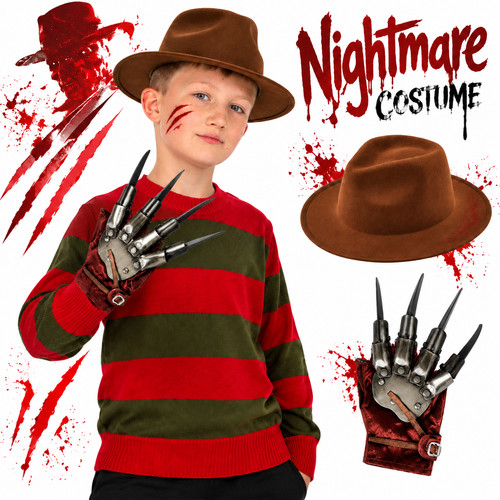 Kids freddy krueger costume - kids,