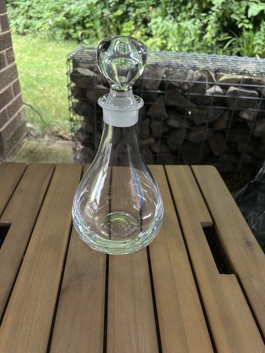 Vintage lead crystal - crystal, decanter