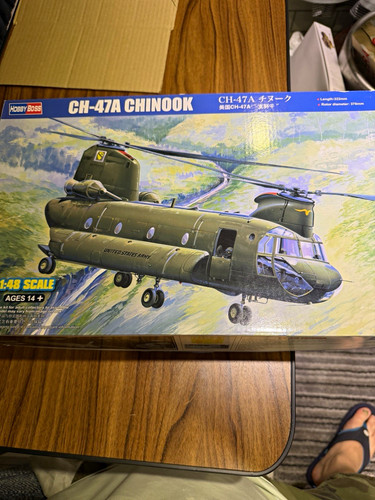 Hobbyboss 47a chinook - ch-47a, 1:48