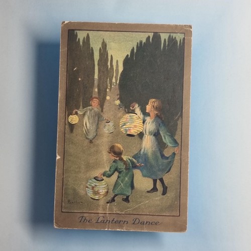 Artist signed postcard - signed, 1911