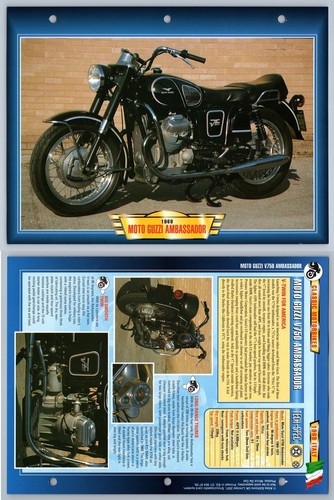 Moto guzzi ambassador - 1969,