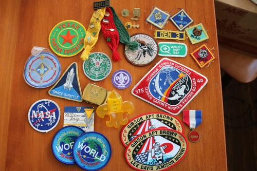 Vintage boy scout cub - boy,