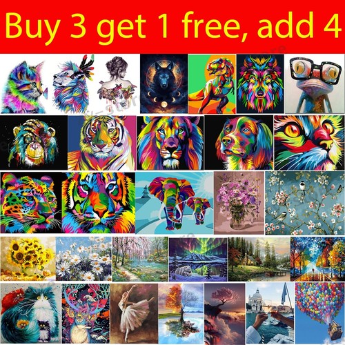 Oil painting numbers kit - oil, by