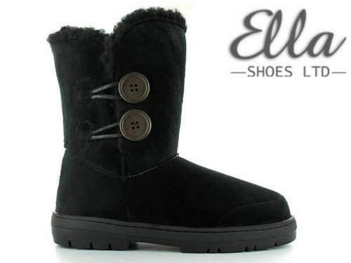 Ladies ella winter boots black - ella,