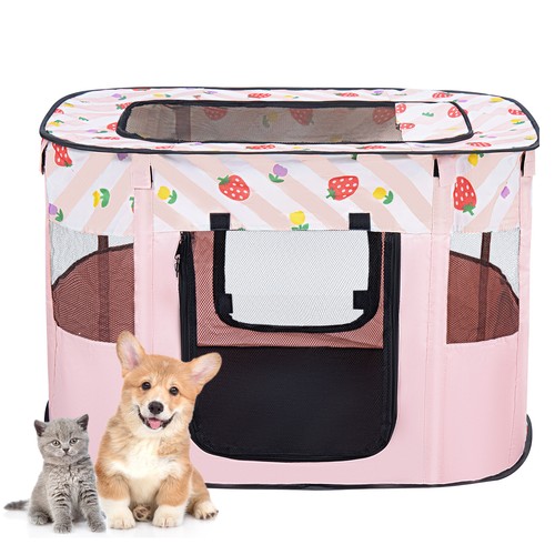 Foldable pet playpen portable - playpen,