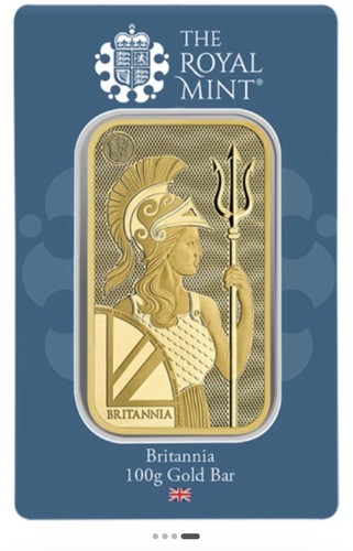 100 gram royal - gram, gold