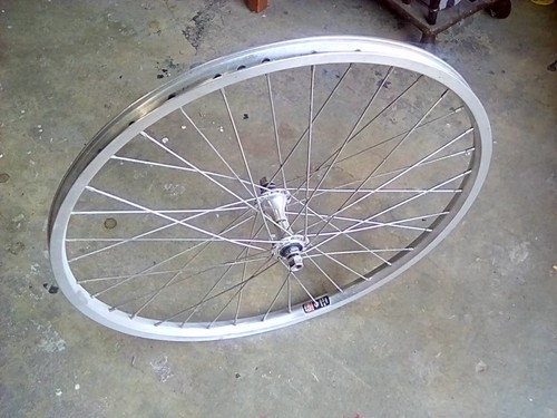 Bmx cruiser front - sun, rim