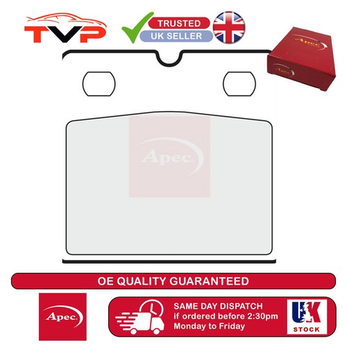 Apec brake pads - apec, set