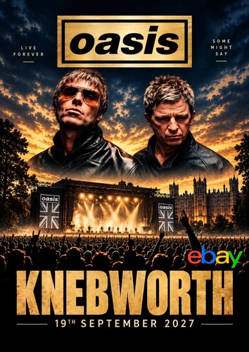 Oasis knebworth 19th - 19th, september