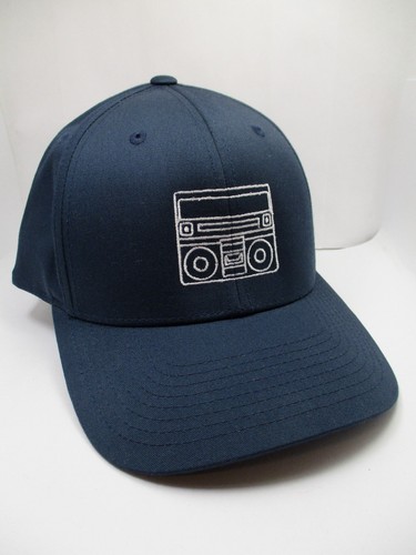 Retro radio boombox - radio, logo