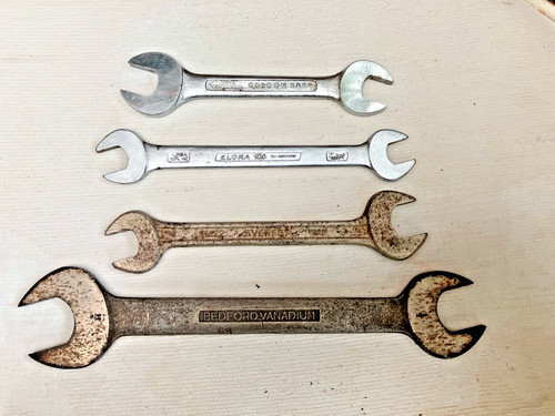 Vintage imperial spanner - af,