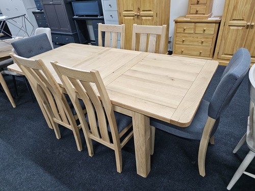 New solid oak - new, extending