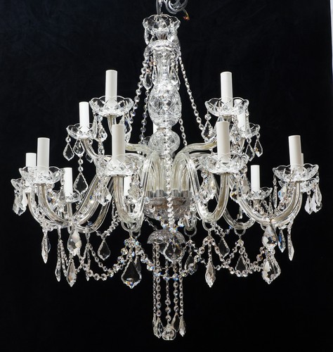 Chandelier georgian style 5 - georgian, 10+5