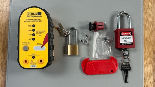 Ethos proving unit lock - &,