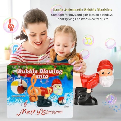 Childrens bubble blowing santa - childrens,
