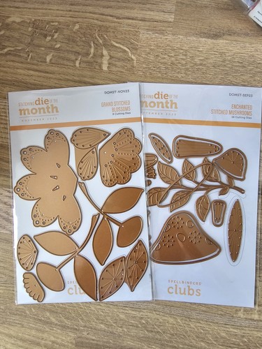 Spellbinders stitching dies - dies, bn