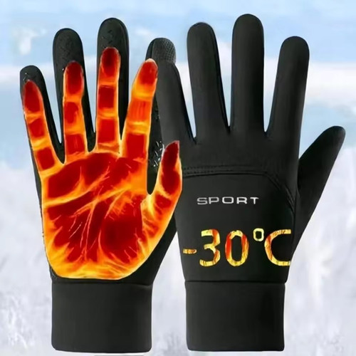 Winter touchscreen gloves - winter,