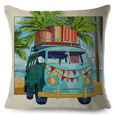   camping  holiday  cushion