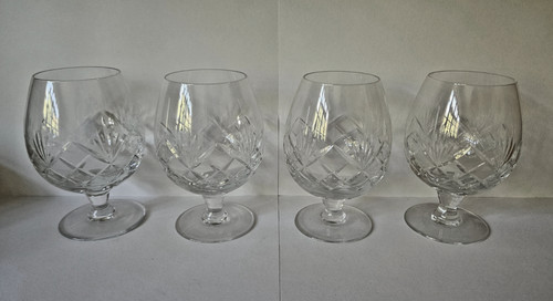 Vintage crystal cut glass - crystal,