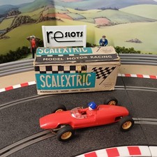 Scalextric Tri-Ang C67 Lotus Red. C/67. F1. Formula One. Vintage Slot Car Boxed.