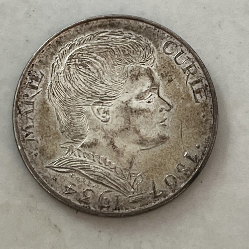 100 francs french coin - francs, coin.
