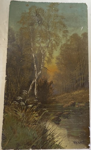 Haines antique original - antique, oil