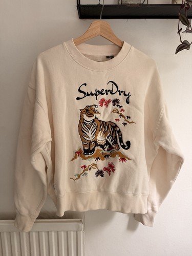 Cream superdry suika - cream,