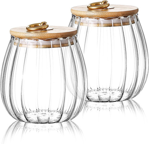 Pack glass storage jars with - pack,