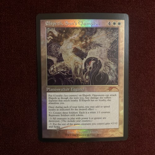 Elspeth sun champion secret - elspeth,, sun's