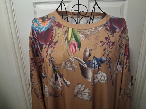 Mustard tunic dress ladies - mustard,