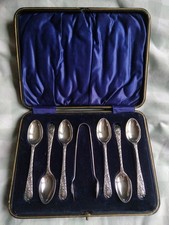 Silver Spoons and Sugar Tongs
