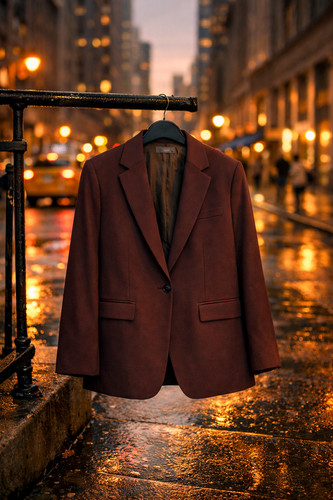 New brown oversized - , blazer
