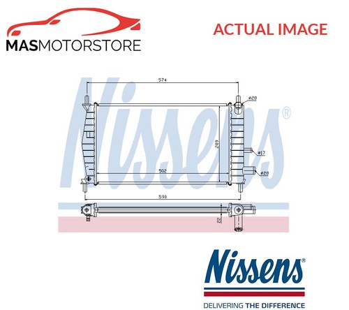 Engine cooling radiator - cooling,